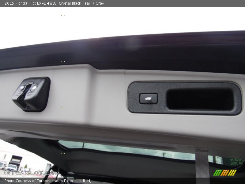 Crystal Black Pearl / Gray 2015 Honda Pilot EX-L 4WD