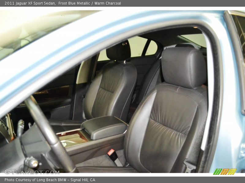 Frost Blue Metallic / Warm Charcoal 2011 Jaguar XF Sport Sedan