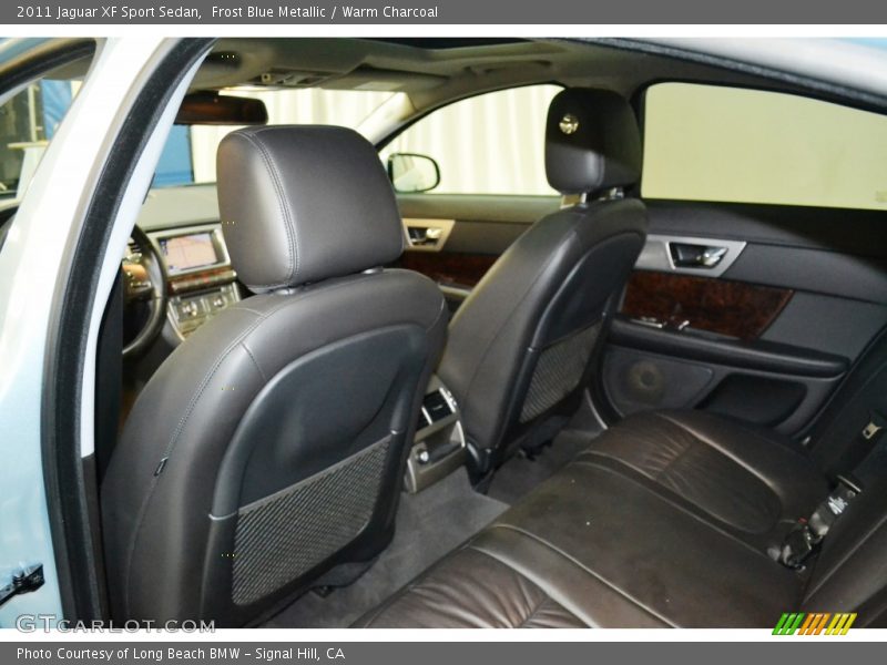 Frost Blue Metallic / Warm Charcoal 2011 Jaguar XF Sport Sedan