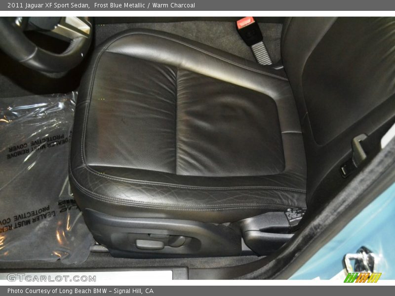 Frost Blue Metallic / Warm Charcoal 2011 Jaguar XF Sport Sedan