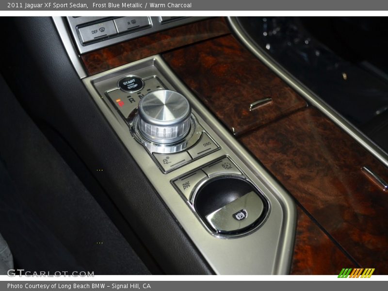 Frost Blue Metallic / Warm Charcoal 2011 Jaguar XF Sport Sedan