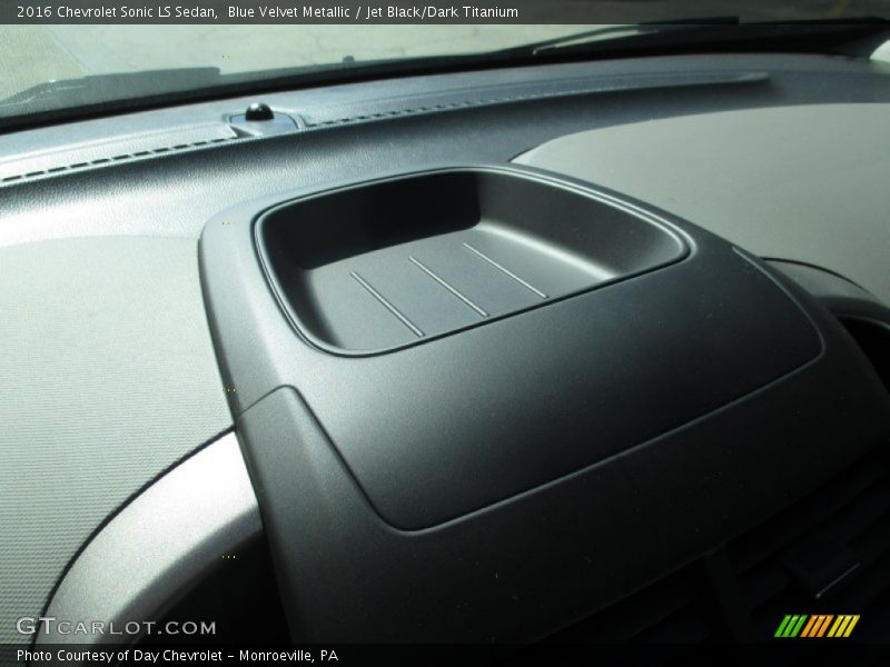 Blue Velvet Metallic / Jet Black/Dark Titanium 2016 Chevrolet Sonic LS Sedan