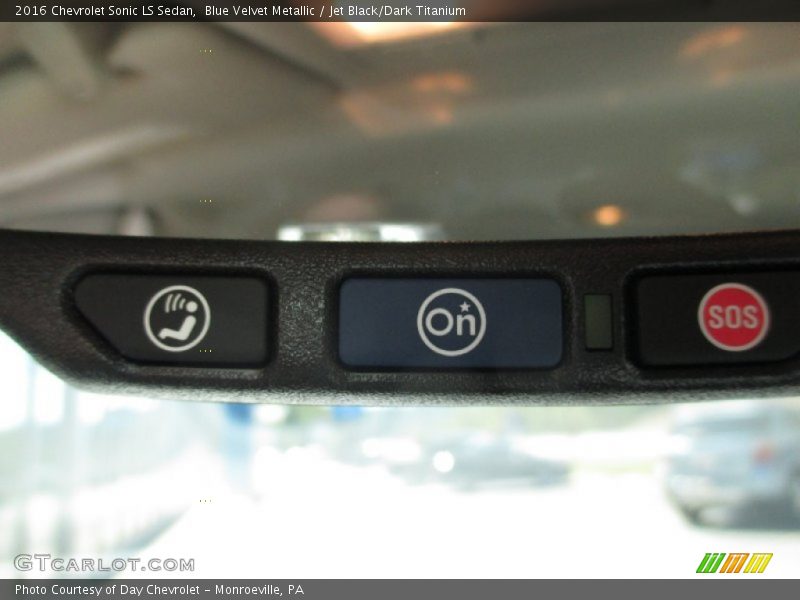 Blue Velvet Metallic / Jet Black/Dark Titanium 2016 Chevrolet Sonic LS Sedan