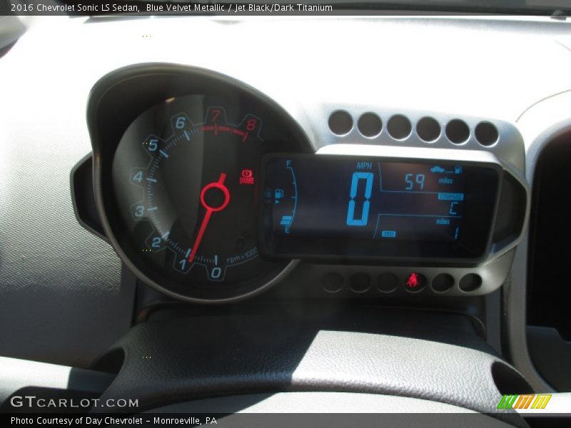 2016 Sonic LS Sedan LS Sedan Gauges
