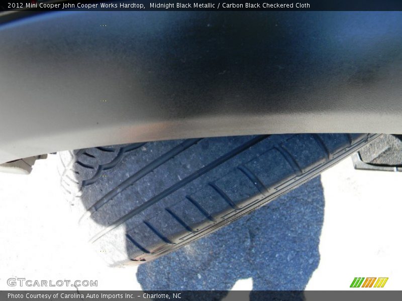 Midnight Black Metallic / Carbon Black Checkered Cloth 2012 Mini Cooper John Cooper Works Hardtop