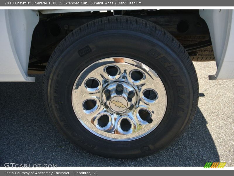 Summit White / Dark Titanium 2010 Chevrolet Silverado 1500 LS Extended Cab