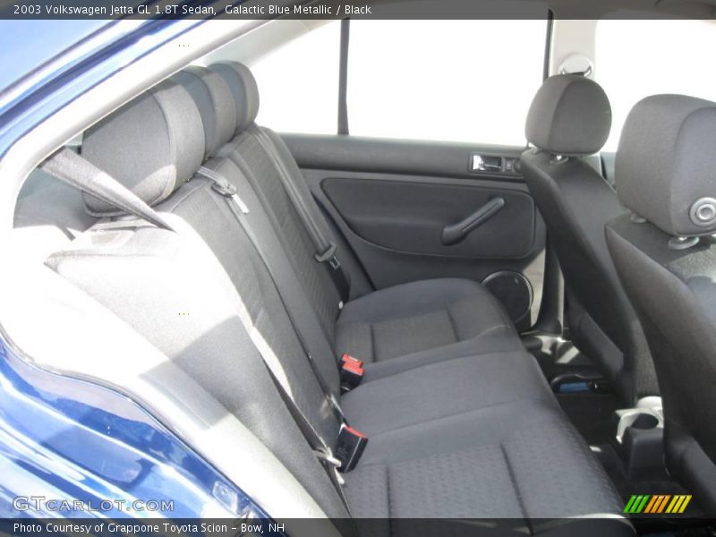 Galactic Blue Metallic / Black 2003 Volkswagen Jetta GL 1.8T Sedan
