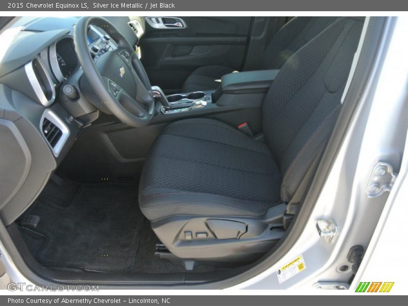 Silver Ice Metallic / Jet Black 2015 Chevrolet Equinox LS
