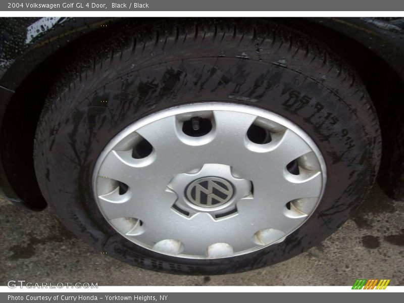 Black / Black 2004 Volkswagen Golf GL 4 Door