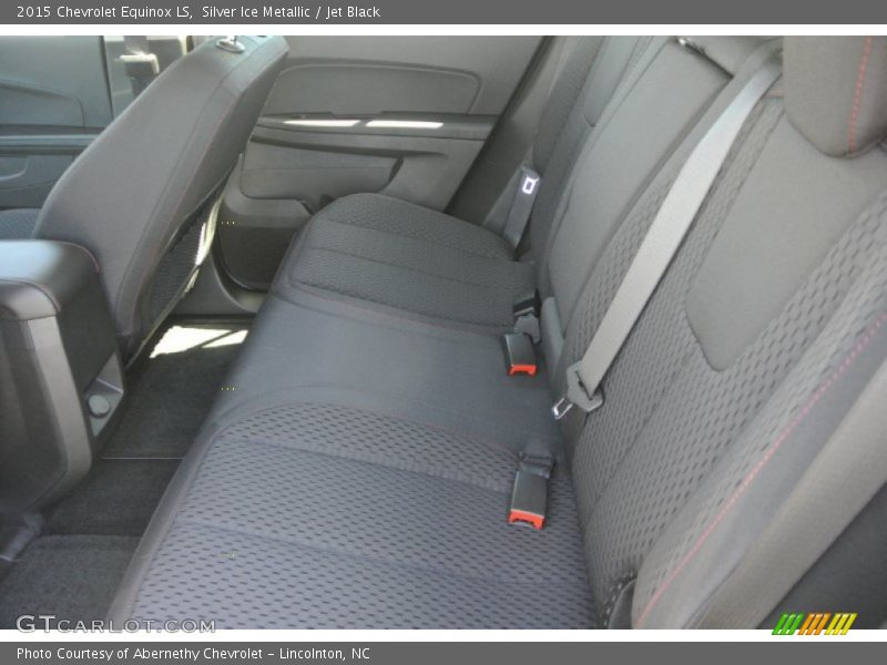 Silver Ice Metallic / Jet Black 2015 Chevrolet Equinox LS