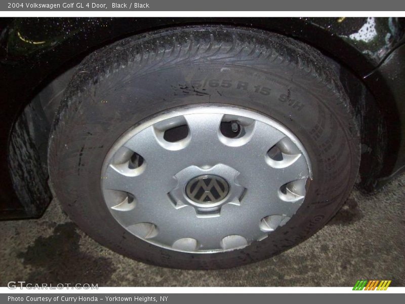 Black / Black 2004 Volkswagen Golf GL 4 Door
