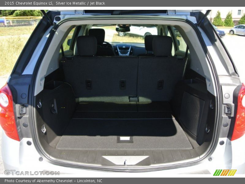 Silver Ice Metallic / Jet Black 2015 Chevrolet Equinox LS