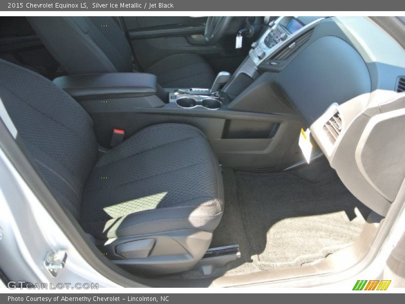Silver Ice Metallic / Jet Black 2015 Chevrolet Equinox LS