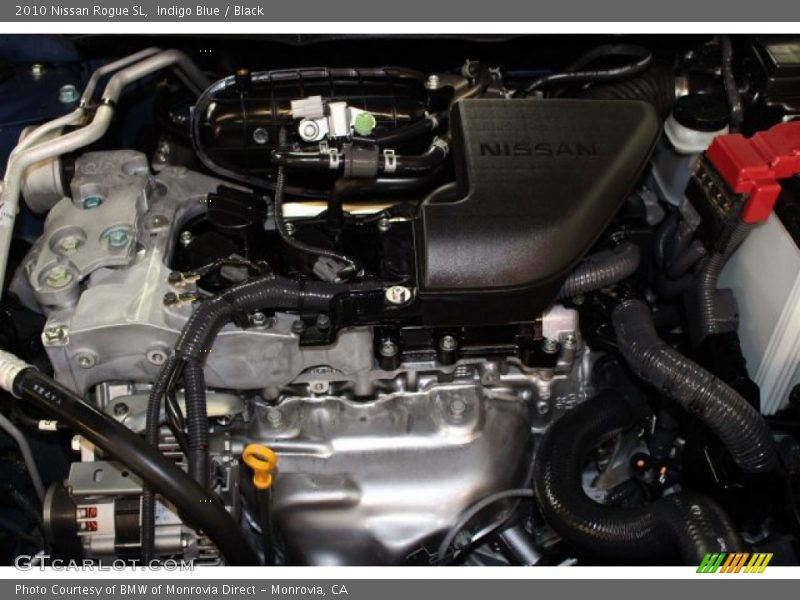 Indigo Blue / Black 2010 Nissan Rogue SL