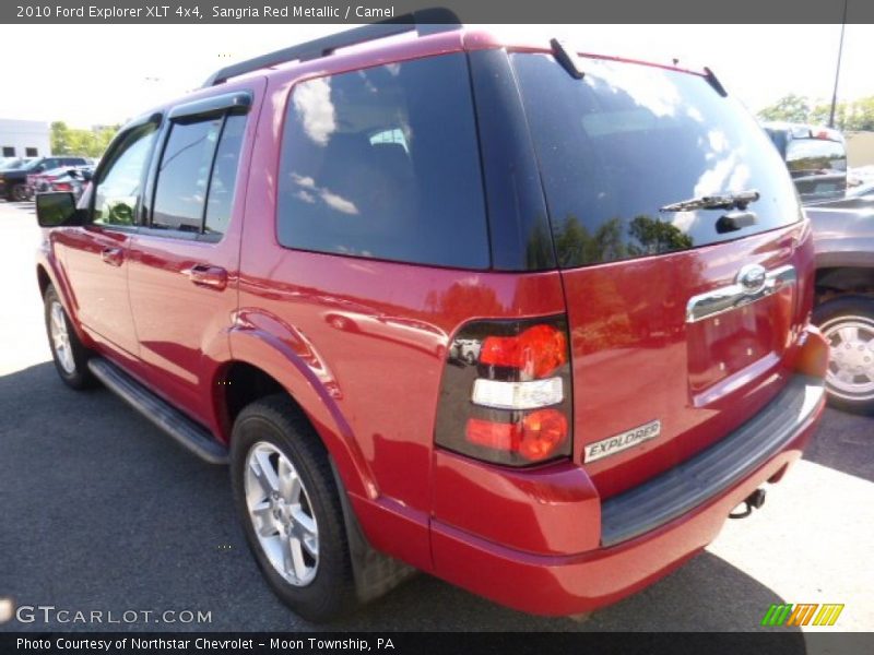 Sangria Red Metallic / Camel 2010 Ford Explorer XLT 4x4