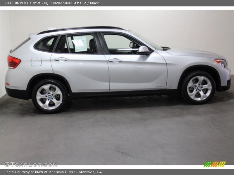 Glacier Silver Metallic / Black 2013 BMW X1 sDrive 28i