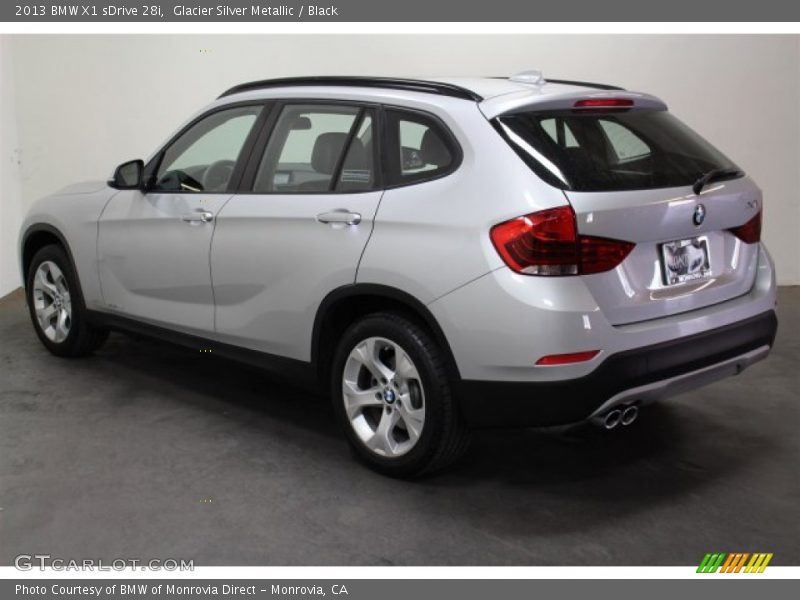 Glacier Silver Metallic / Black 2013 BMW X1 sDrive 28i