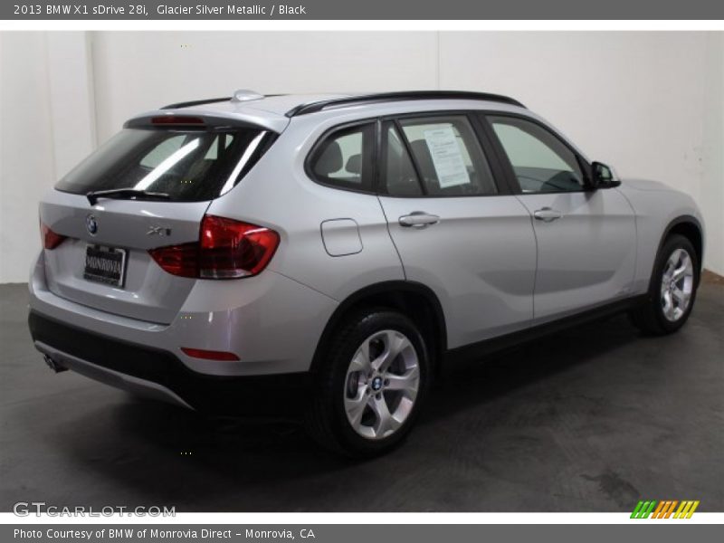 Glacier Silver Metallic / Black 2013 BMW X1 sDrive 28i