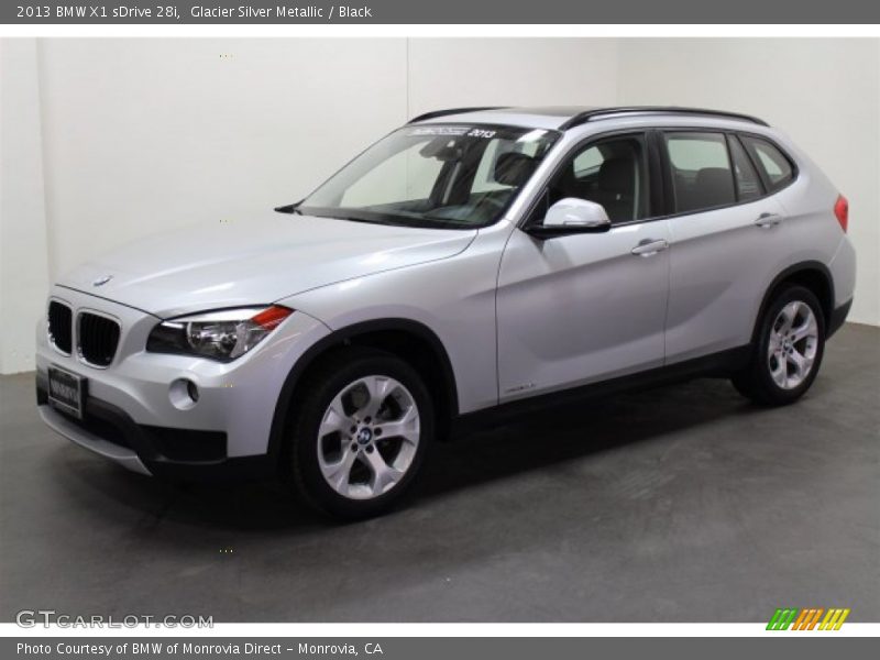 Glacier Silver Metallic / Black 2013 BMW X1 sDrive 28i