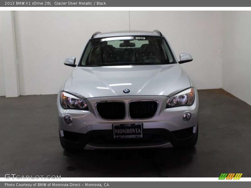 Glacier Silver Metallic / Black 2013 BMW X1 sDrive 28i