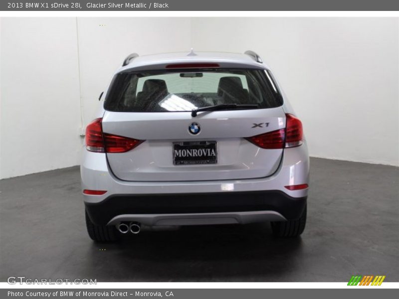 Glacier Silver Metallic / Black 2013 BMW X1 sDrive 28i