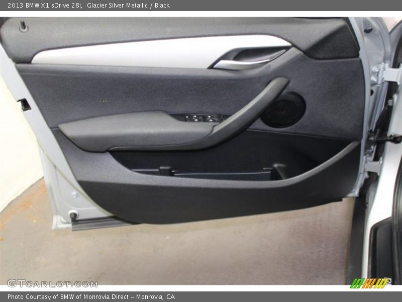 Glacier Silver Metallic / Black 2013 BMW X1 sDrive 28i