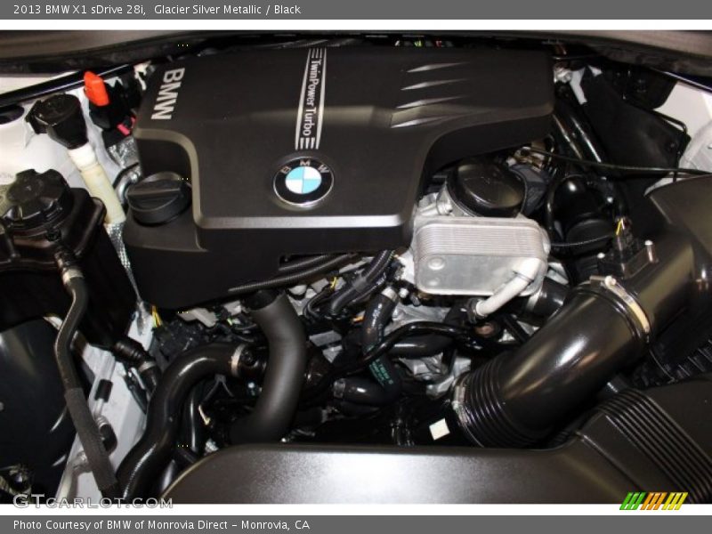 Glacier Silver Metallic / Black 2013 BMW X1 sDrive 28i