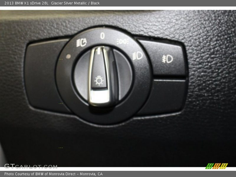 Glacier Silver Metallic / Black 2013 BMW X1 sDrive 28i