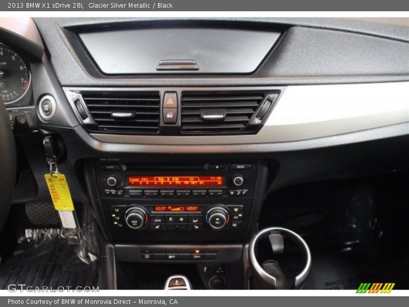 Glacier Silver Metallic / Black 2013 BMW X1 sDrive 28i