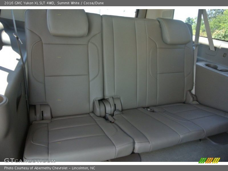 Rear Seat of 2016 Yukon XL SLT 4WD