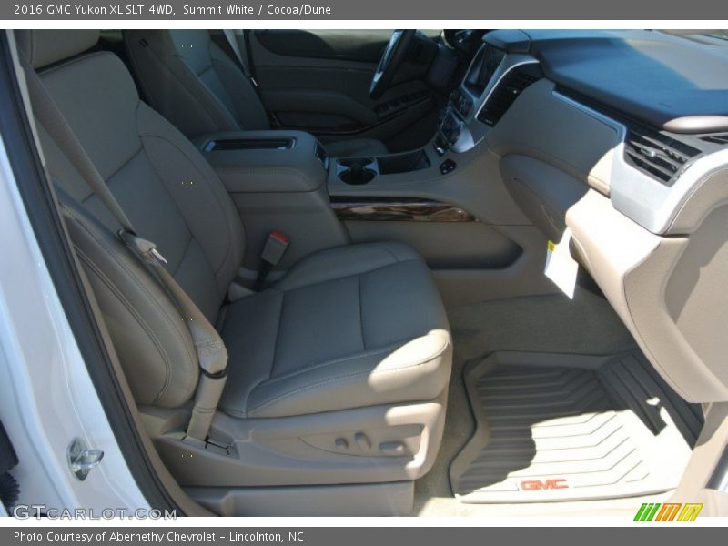 Summit White / Cocoa/Dune 2016 GMC Yukon XL SLT 4WD
