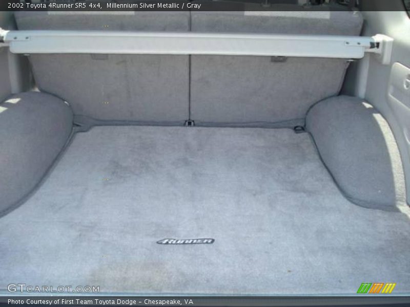 Millennium Silver Metallic / Gray 2002 Toyota 4Runner SR5 4x4