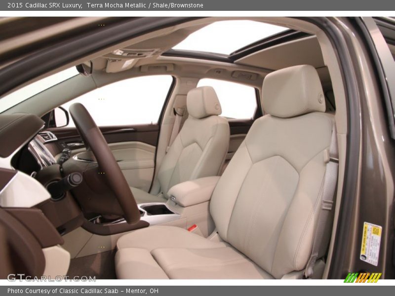 Terra Mocha Metallic / Shale/Brownstone 2015 Cadillac SRX Luxury