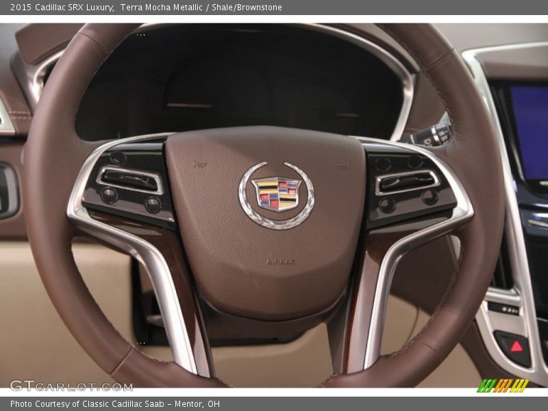Terra Mocha Metallic / Shale/Brownstone 2015 Cadillac SRX Luxury