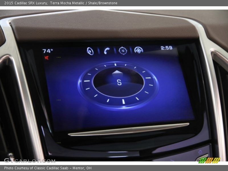 Terra Mocha Metallic / Shale/Brownstone 2015 Cadillac SRX Luxury