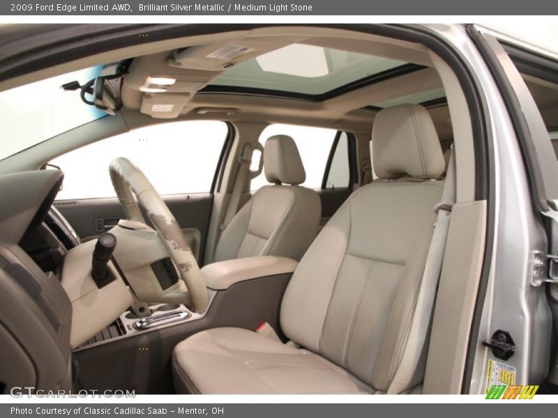Front Seat of 2009 Edge Limited AWD