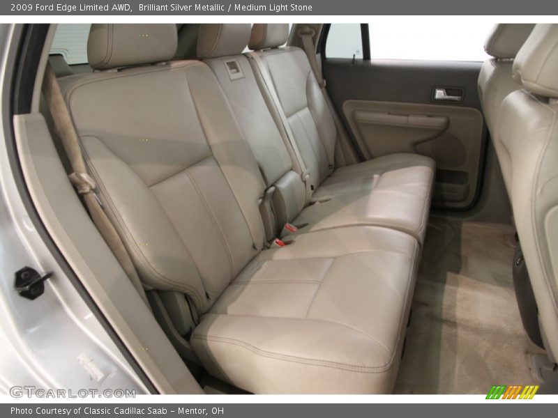 Rear Seat of 2009 Edge Limited AWD