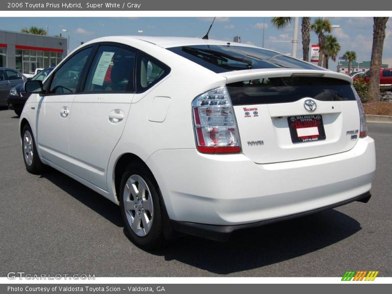 Super White / Gray 2006 Toyota Prius Hybrid