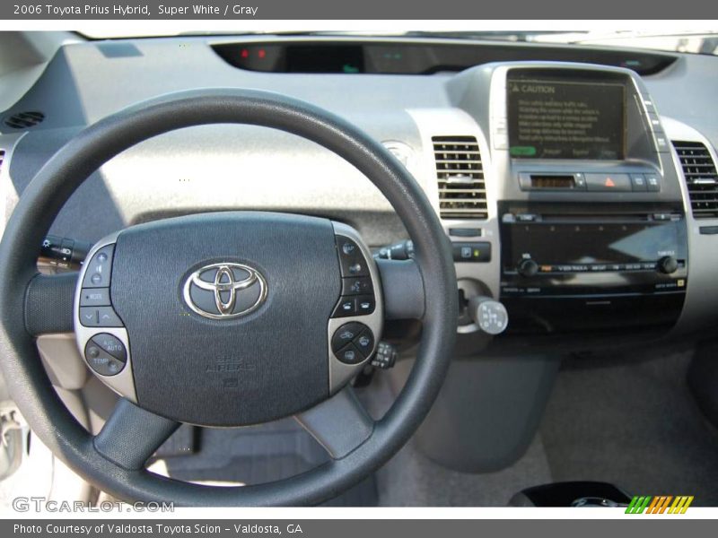 Super White / Gray 2006 Toyota Prius Hybrid