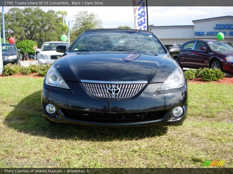 Black / Dark Stone 2005 Toyota Solara SE V6 Convertible