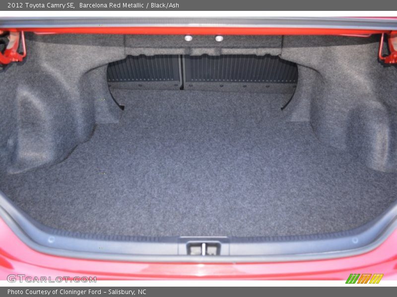 Barcelona Red Metallic / Black/Ash 2012 Toyota Camry SE