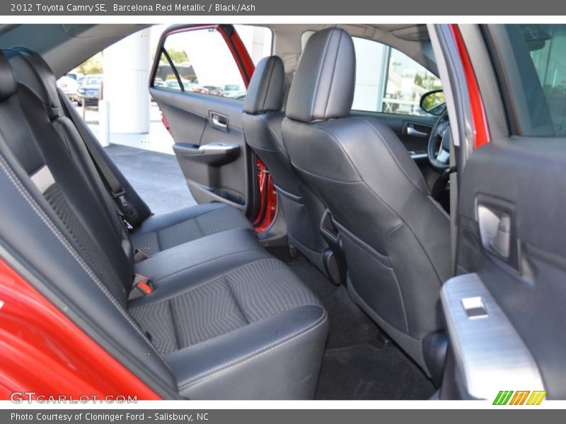 Barcelona Red Metallic / Black/Ash 2012 Toyota Camry SE