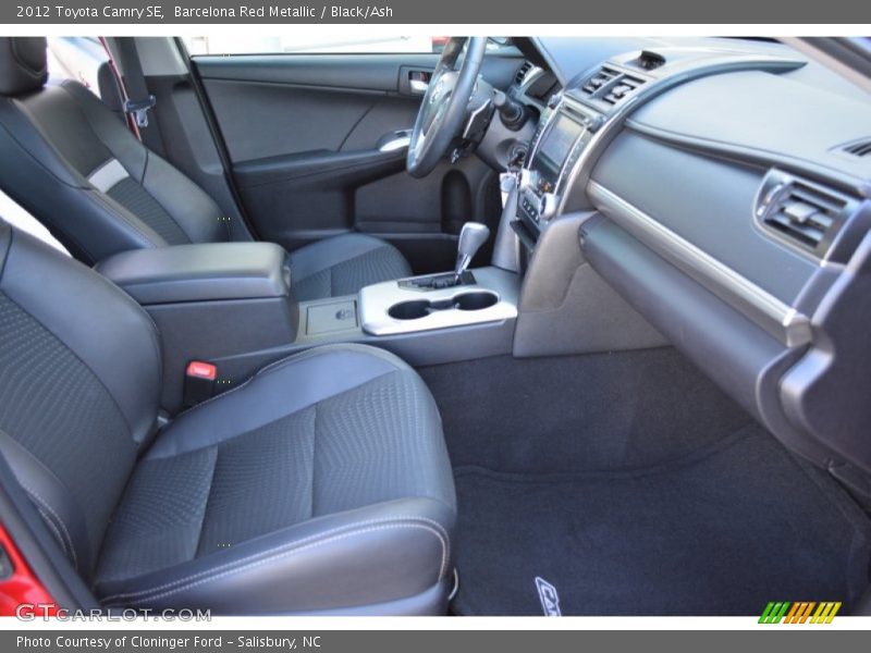 Barcelona Red Metallic / Black/Ash 2012 Toyota Camry SE