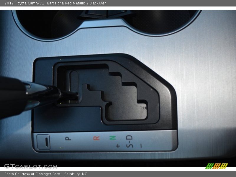 Barcelona Red Metallic / Black/Ash 2012 Toyota Camry SE