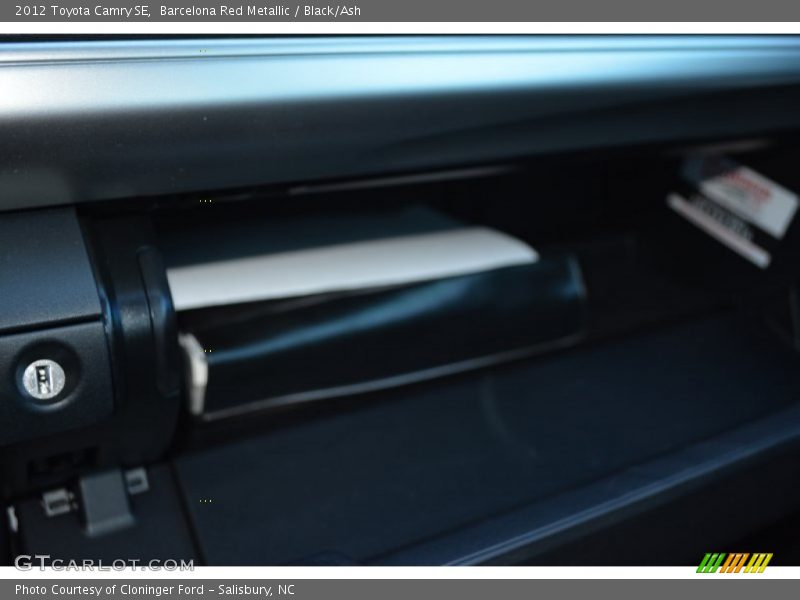 Barcelona Red Metallic / Black/Ash 2012 Toyota Camry SE
