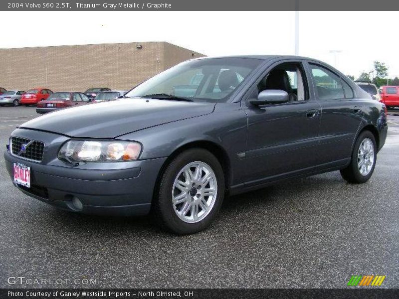 Titanium Gray Metallic / Graphite 2004 Volvo S60 2.5T