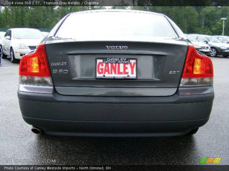 Titanium Gray Metallic / Graphite 2004 Volvo S60 2.5T