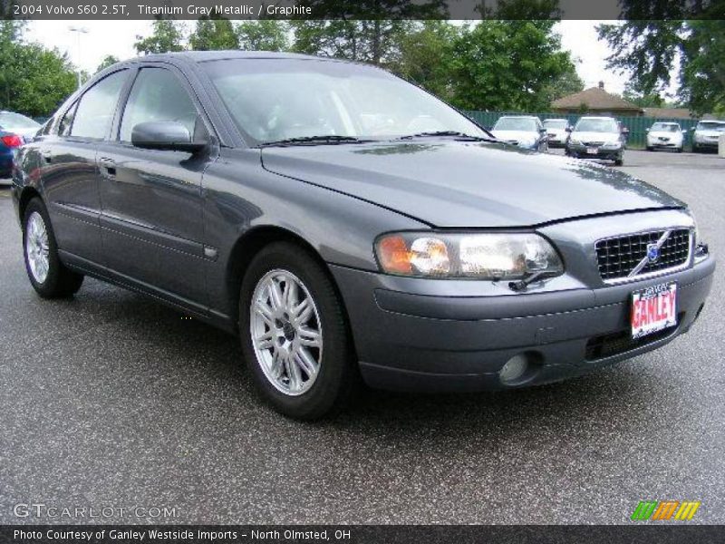 Titanium Gray Metallic / Graphite 2004 Volvo S60 2.5T