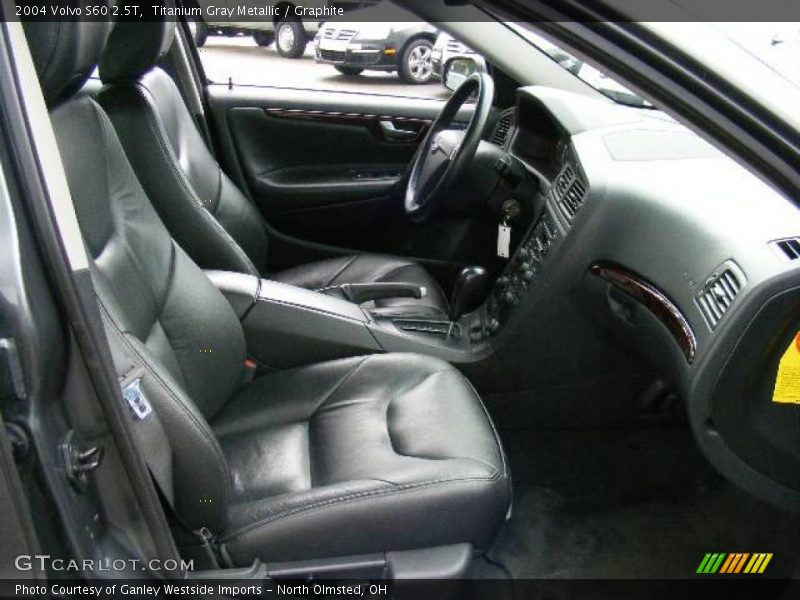 Titanium Gray Metallic / Graphite 2004 Volvo S60 2.5T