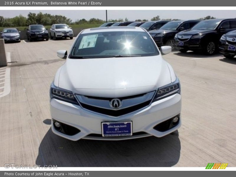 Bellanova White Pearl / Ebony 2016 Acura ILX Premium